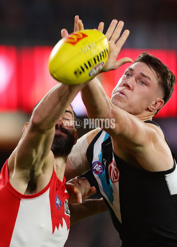 AFL 2024 Round 21 - Port Adelaide v Sydney - A-52493550