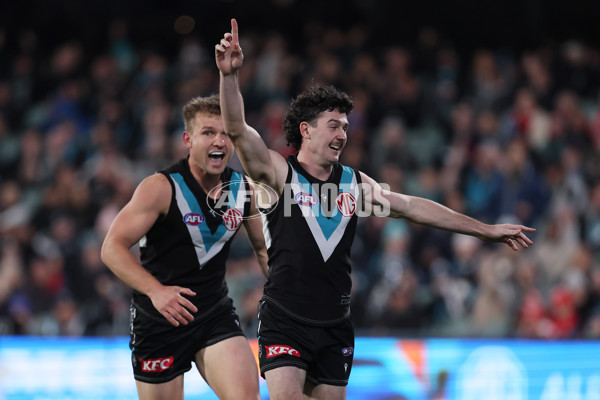 AFL 2024 Round 21 - Port Adelaide v Sydney - A-52495764