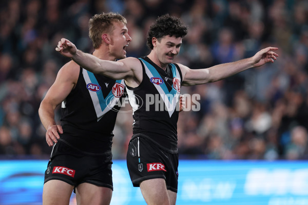 AFL 2024 Round 21 - Port Adelaide v Sydney - A-52495777
