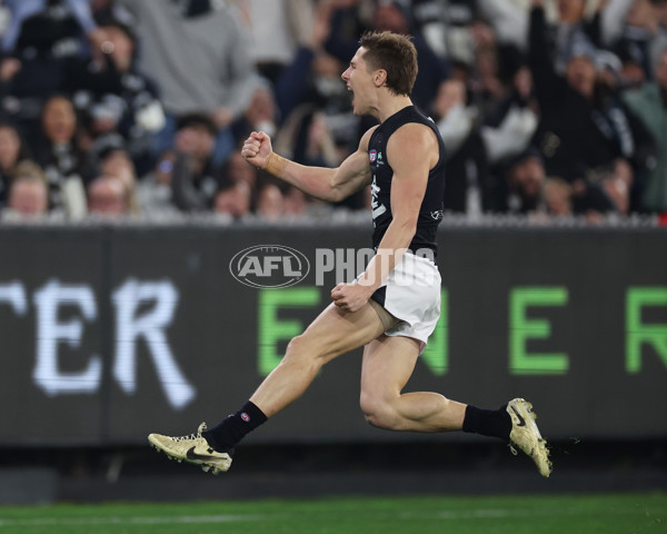 AFL 2024 Round 21 - Collingwood v Carlton - A-52495825