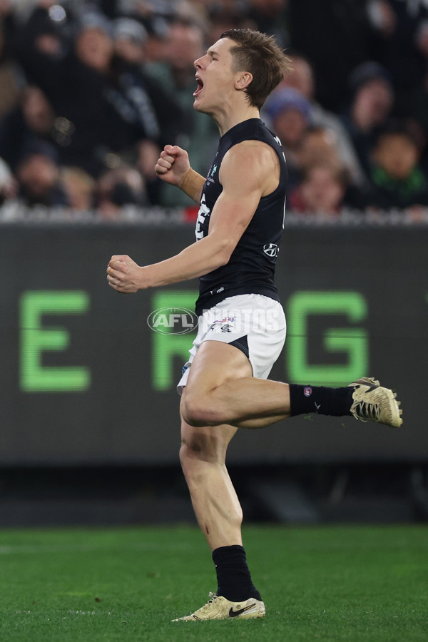 AFL 2024 Round 21 - Collingwood v Carlton - A-52495826