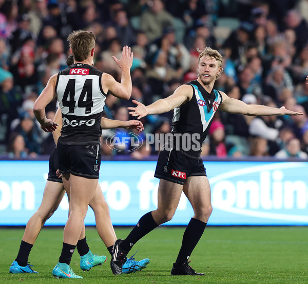 AFL 2024 Round 21 - Port Adelaide v Sydney - A-52495880
