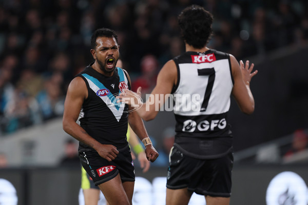 AFL 2024 Round 21 - Port Adelaide v Sydney - A-52495913