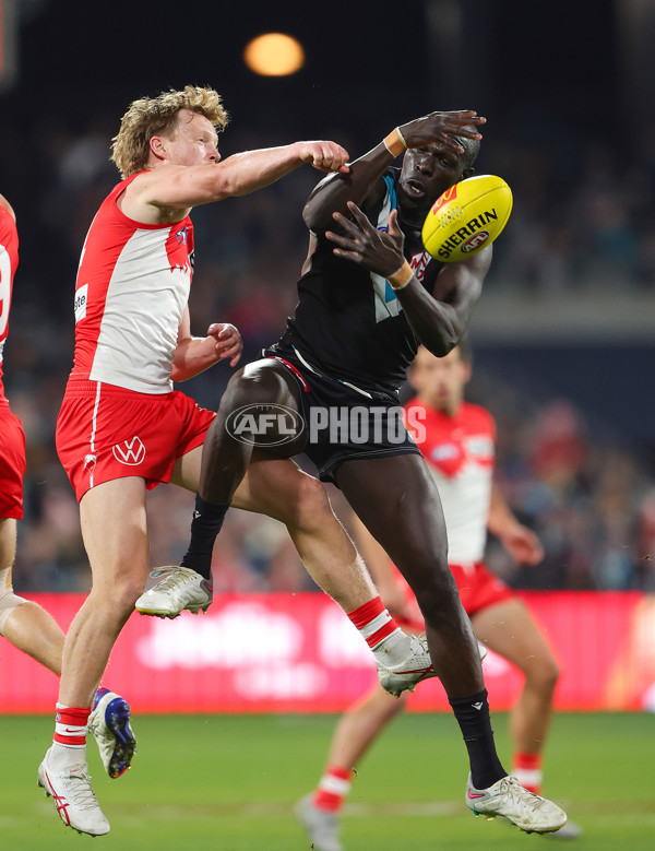 AFL 2024 Round 21 - Port Adelaide v Sydney - A-52495939