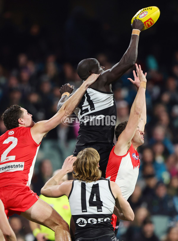 AFL 2024 Round 21 - Port Adelaide v Sydney - A-52495945