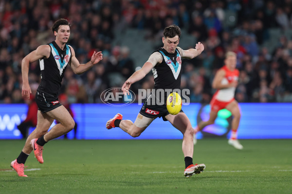 AFL 2024 Round 21 - Port Adelaide v Sydney - A-52498719