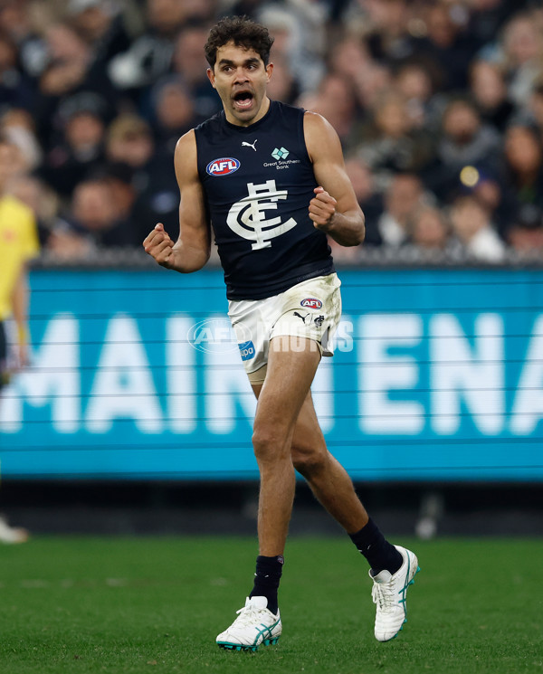 AFL 2024 Round 21 - Collingwood v Carlton - A-52498766