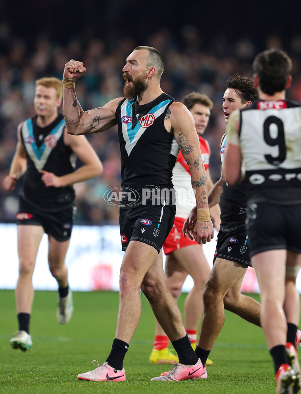 AFL 2024 Round 21 - Port Adelaide v Sydney - A-52500712