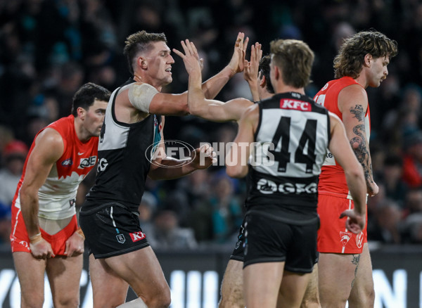 AFL 2024 Round 21 - Port Adelaide v Sydney - A-52500719