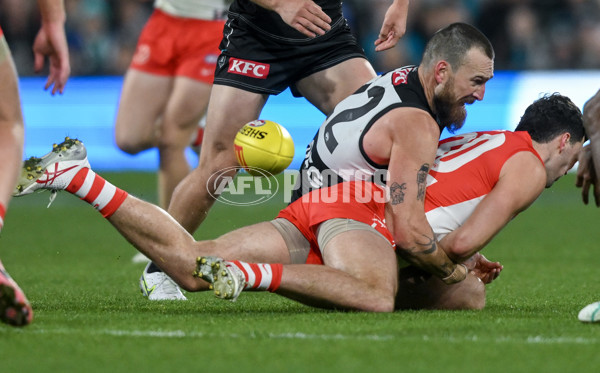 AFL 2024 Round 21 - Port Adelaide v Sydney - A-52500725