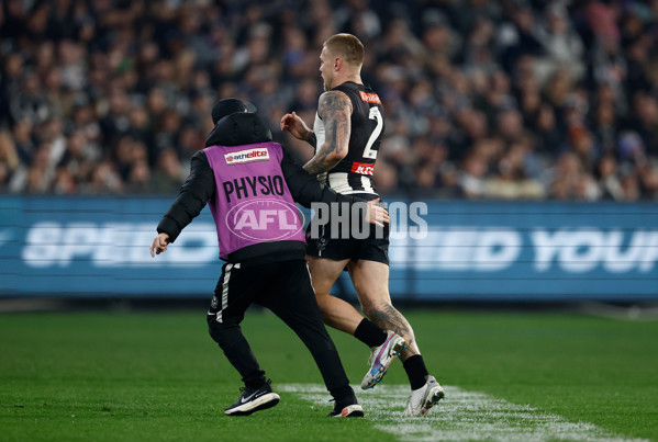 AFL 2024 Round 21 - Collingwood v Carlton - A-52501158