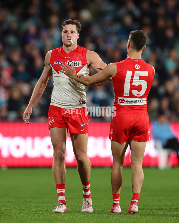 AFL 2024 Round 21 - Port Adelaide v Sydney - A-52503674