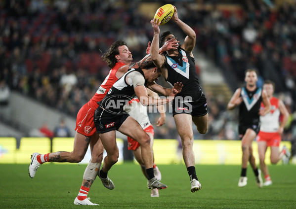 AFL 2024 Round 21 - Port Adelaide v Sydney - A-52503971