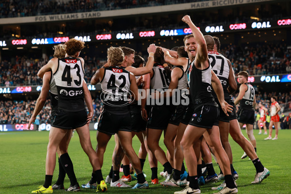AFL 2024 Round 21 - Port Adelaide v Sydney - A-52506709