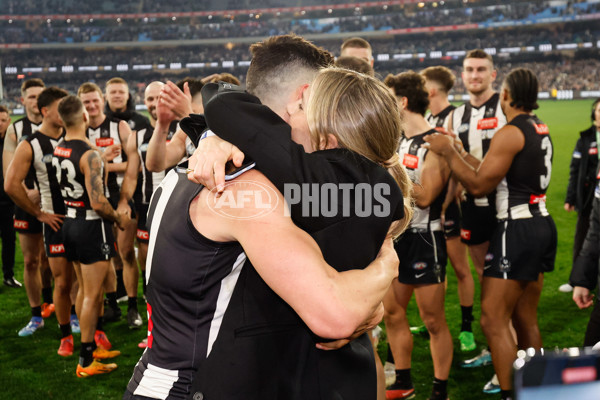 AFL 2024 Round 21 - Collingwood v Carlton - A-52509584