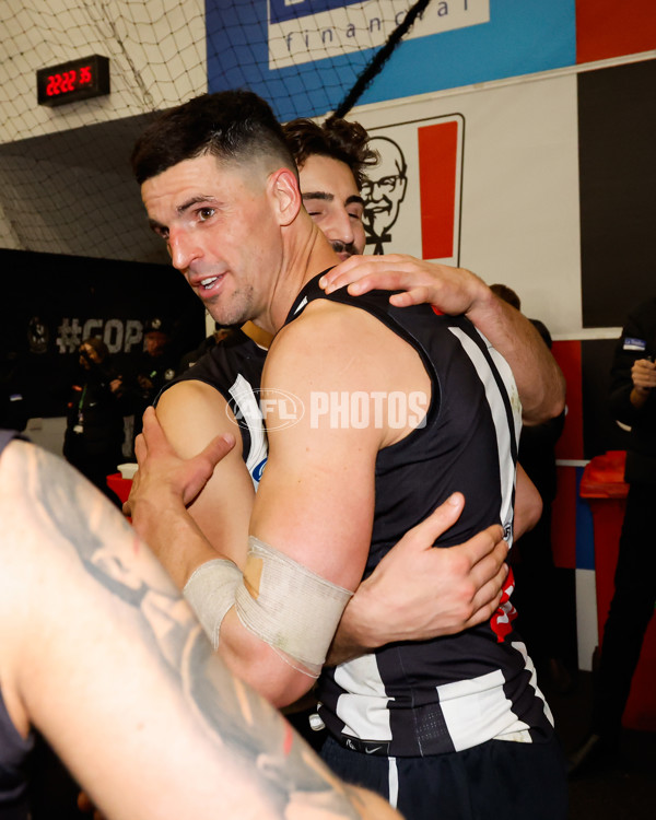 AFL 2024 Round 21 - Collingwood v Carlton - A-52511922