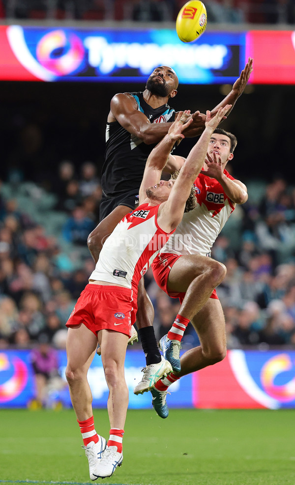 AFL 2024 Round 21 - Port Adelaide v Sydney - A-52514456