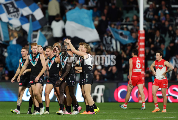 AFL 2024 Round 21 - Port Adelaide v Sydney - A-52514476