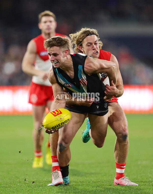 AFL 2024 Round 21 - Port Adelaide v Sydney - A-52514482