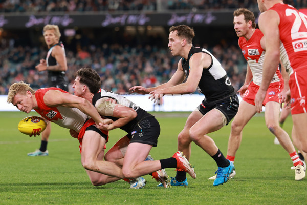 AFL 2024 Round 21 - Port Adelaide v Sydney - A-52514754