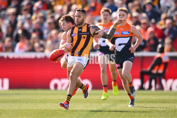 AFL 2024 Round 21 - GWS v Hawthorn - A-52517742