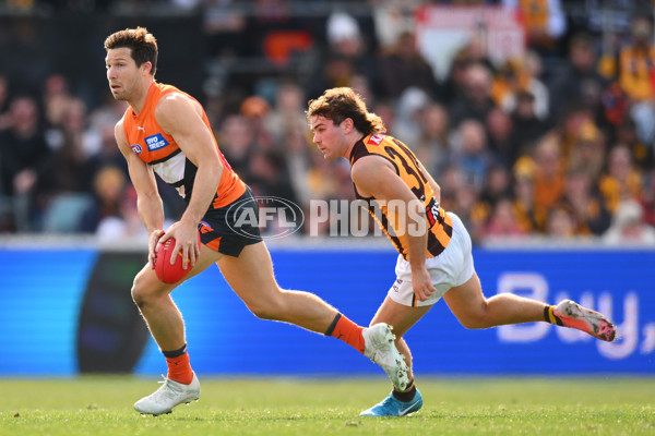 AFL 2024 Round 21 - GWS v Hawthorn - A-52519773