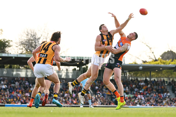 AFL 2024 Round 21 - GWS v Hawthorn - A-52520417