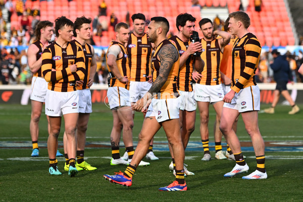 AFL 2024 Round 21 - GWS v Hawthorn - A-52528612