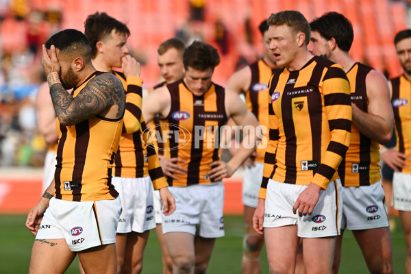 AFL 2024 Round 21 - GWS v Hawthorn - A-52528613