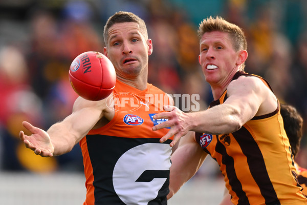 AFL 2024 Round 21 - GWS v Hawthorn - A-52531563