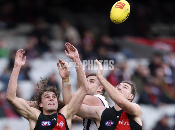 AFL 2024 Round 21 - Essendon v Fremantle - A-52531566