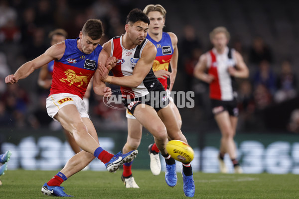 AFL 2024 Round 21 - St Kilda v Brisbane - A-52531599