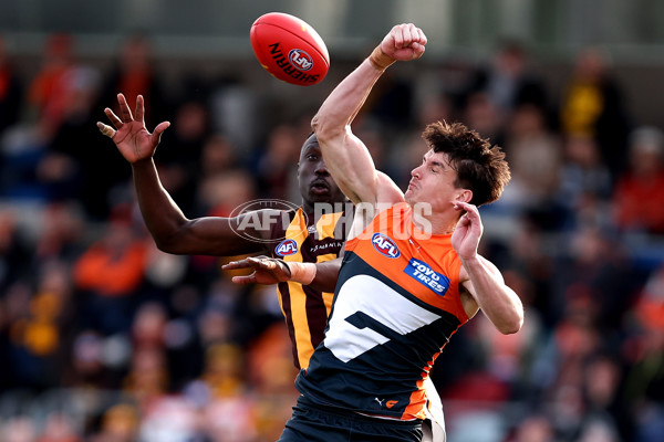 AFL 2024 Round 21 - GWS v Hawthorn - A-52532630