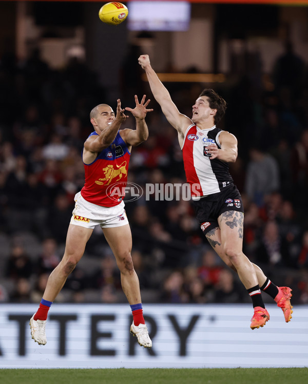 AFL 2024 Round 21 - St Kilda v Brisbane - A-52532710