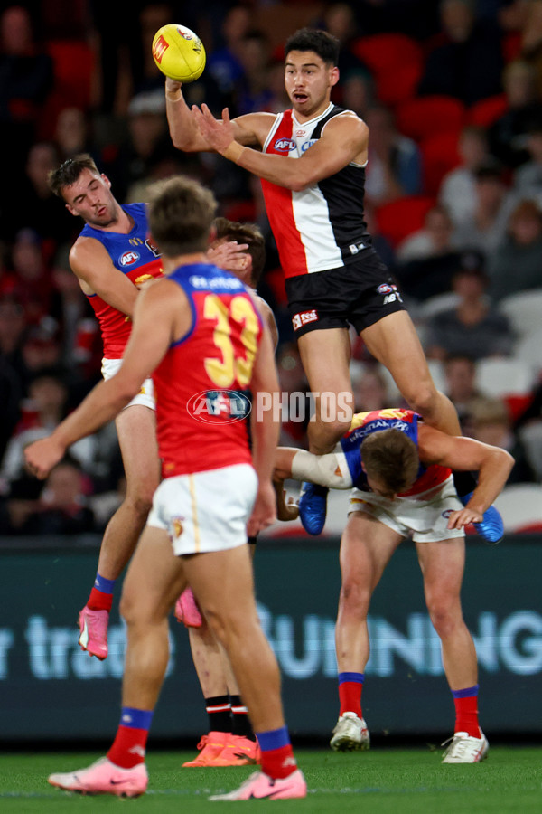 AFL 2024 Round 21 - St Kilda v Brisbane - A-52534868