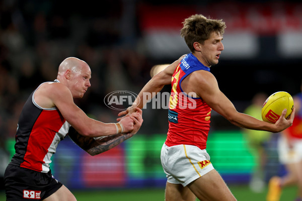 AFL 2024 Round 21 - St Kilda v Brisbane - A-52534893