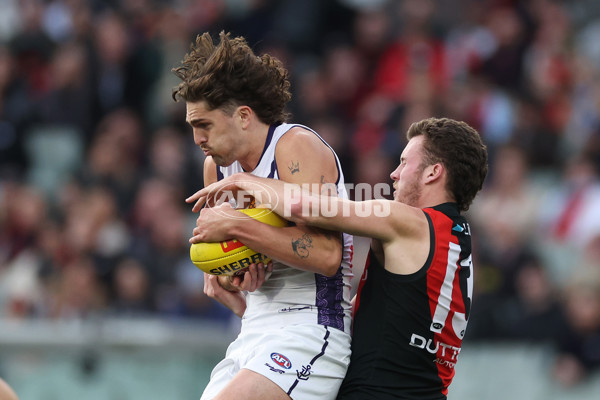 AFL 2024 Round 21 - Essendon v Fremantle - A-52534903