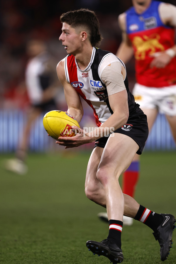 AFL 2024 Round 21 - St Kilda v Brisbane - A-52534946