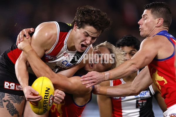 AFL 2024 Round 21 - St Kilda v Brisbane - A-52535224