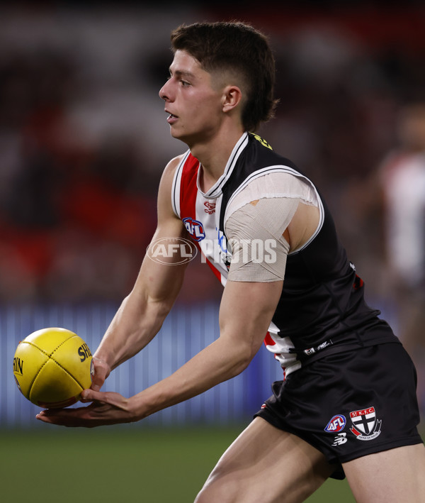 AFL 2024 Round 21 - St Kilda v Brisbane - A-52535228