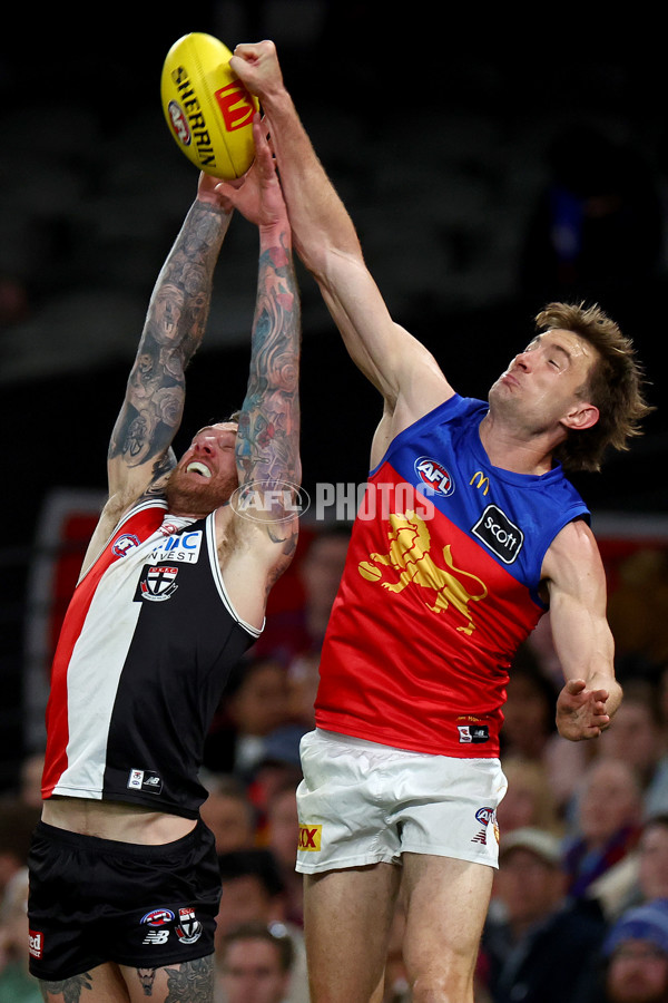AFL 2024 Round 21 - St Kilda v Brisbane - A-52537584