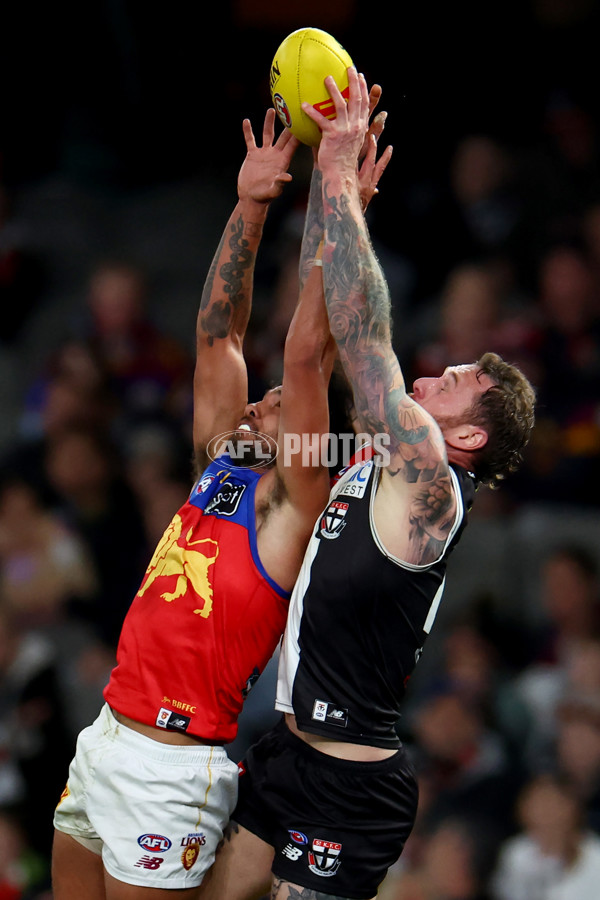 AFL 2024 Round 21 - St Kilda v Brisbane - A-52537597