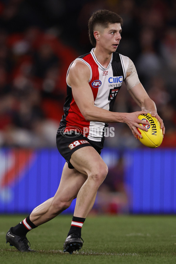 AFL 2024 Round 21 - St Kilda v Brisbane - A-52538399