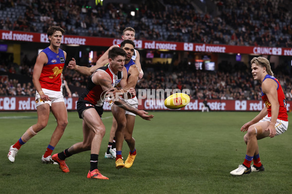 AFL 2024 Round 21 - St Kilda v Brisbane - A-52538429