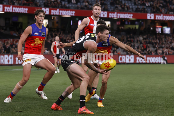 AFL 2024 Round 21 - St Kilda v Brisbane - A-52538430