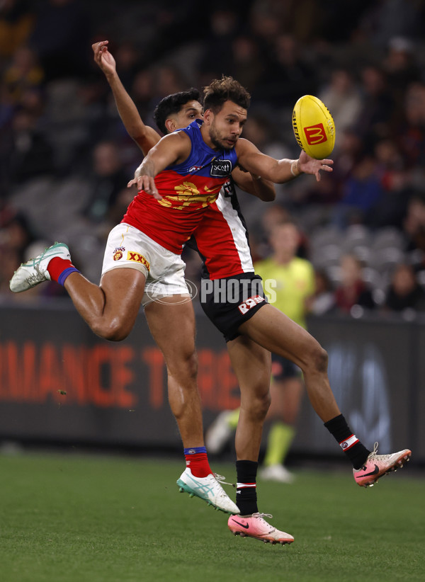 AFL 2024 Round 21 - St Kilda v Brisbane - A-52538445