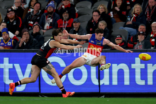 AFL 2024 Round 21 - St Kilda v Brisbane - A-52540632