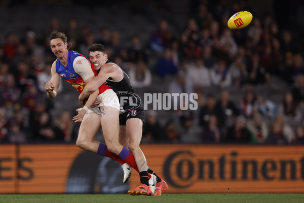 AFL 2024 Round 21 - St Kilda v Brisbane - A-52540634