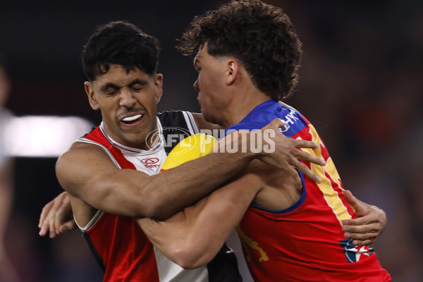 AFL 2024 Round 21 - St Kilda v Brisbane - A-52540672