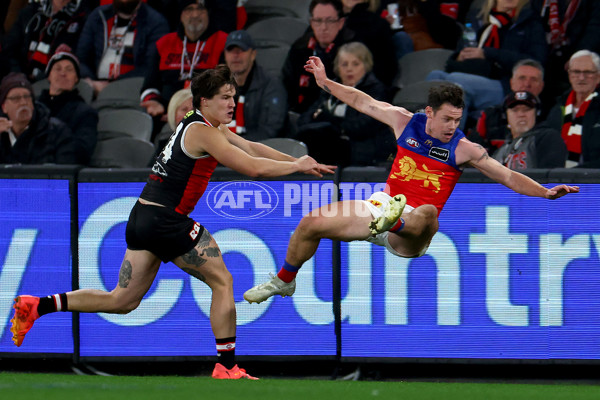 AFL 2024 Round 21 - St Kilda v Brisbane - A-52541144